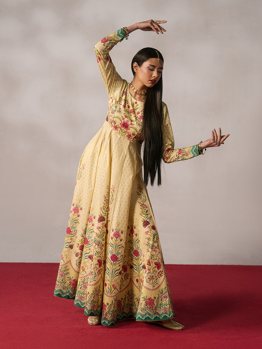 Chaman - Anarkali - 2 piece