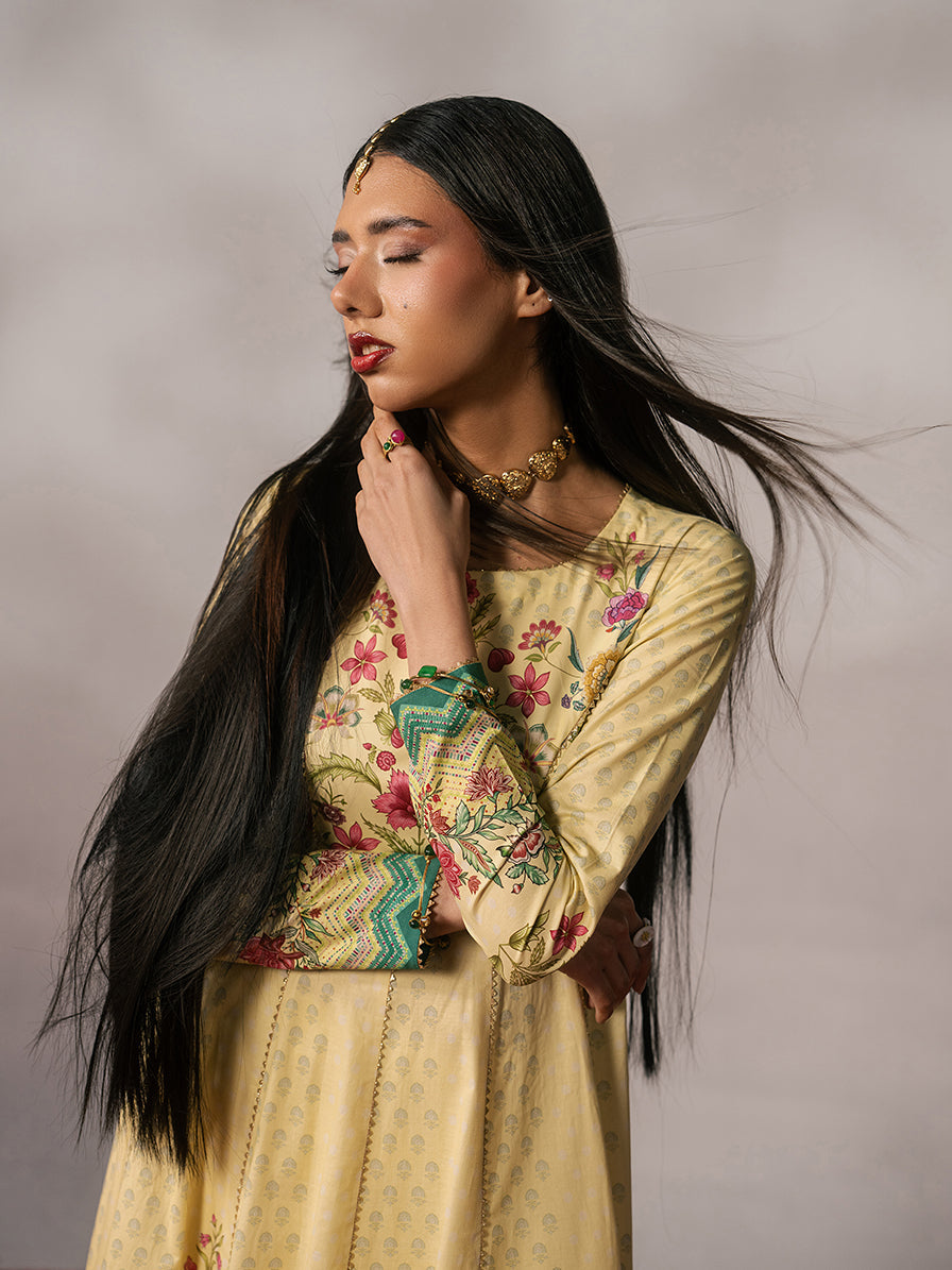 Chaman - Anarkali - 2 piece