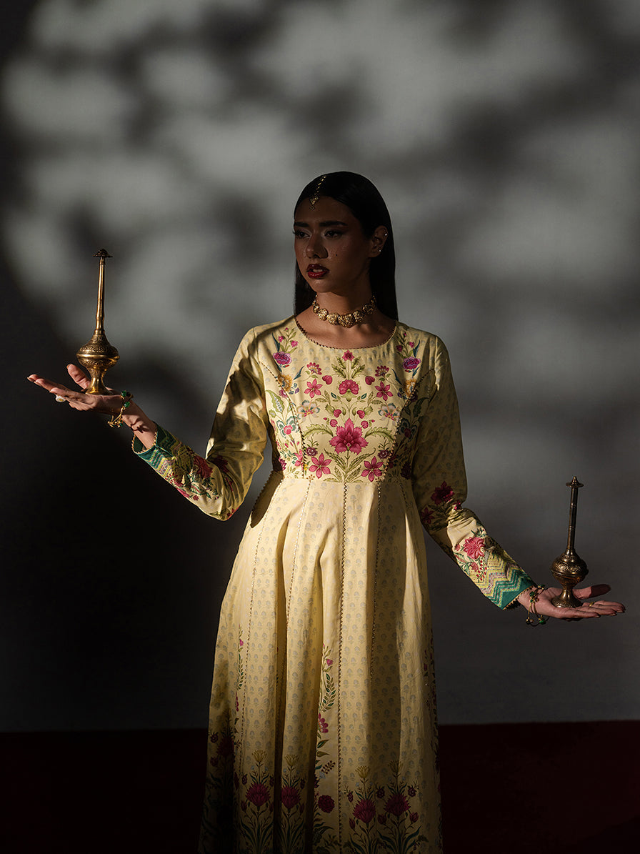 Chaman - Anarkali - 2 piece