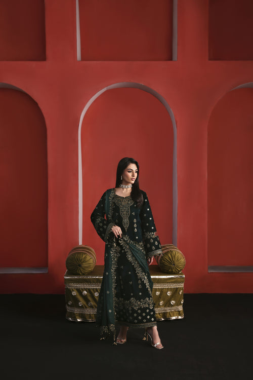 UN3PC-FRW25126 - Mint - 3-Piece Suit