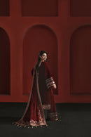 UN3PC-FRW25124 - Gulab - 3-Piece Suit