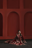 UN3PC-FRW25124 - Gulab - 3-Piece Suit