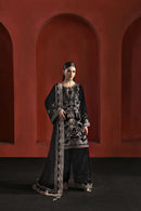 UN3PC-FRW25121 - Black rose - 3-Piece Suit