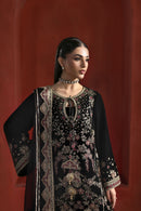 UN3PC-FRW25121 - Black rose - 3-Piece Suit