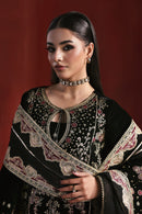 UN3PC-FRW25121 - Black rose - 3-Piece Suit