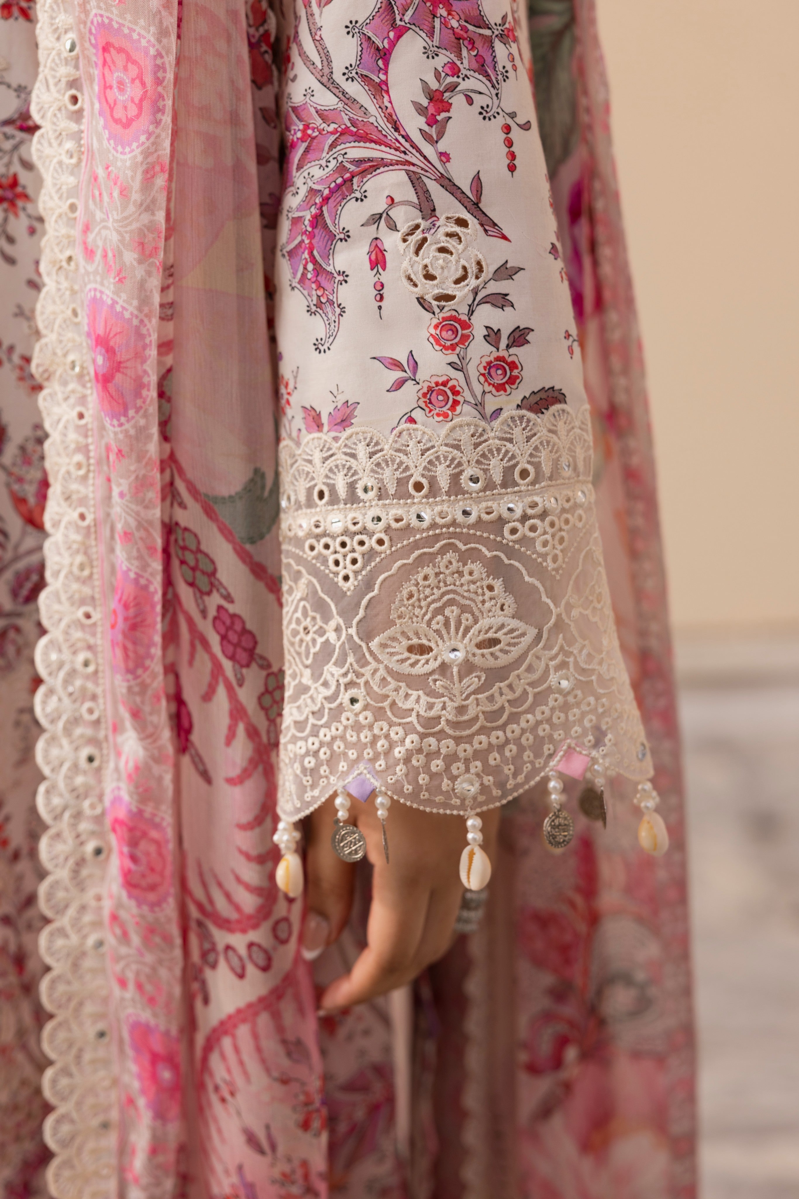 Snowy Rose- Summer collection 3 piece