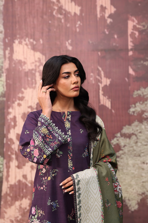 UN3PC-FRW2586 - chinoiserie - premium 3-Piece suit