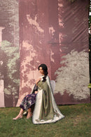 UN3PC-FRW2586 - chinoiserie - premium 3-Piece suit