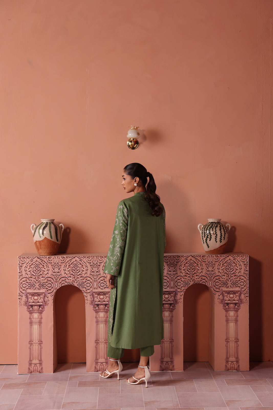 Emerald mist-dailywear-2 piece suit
