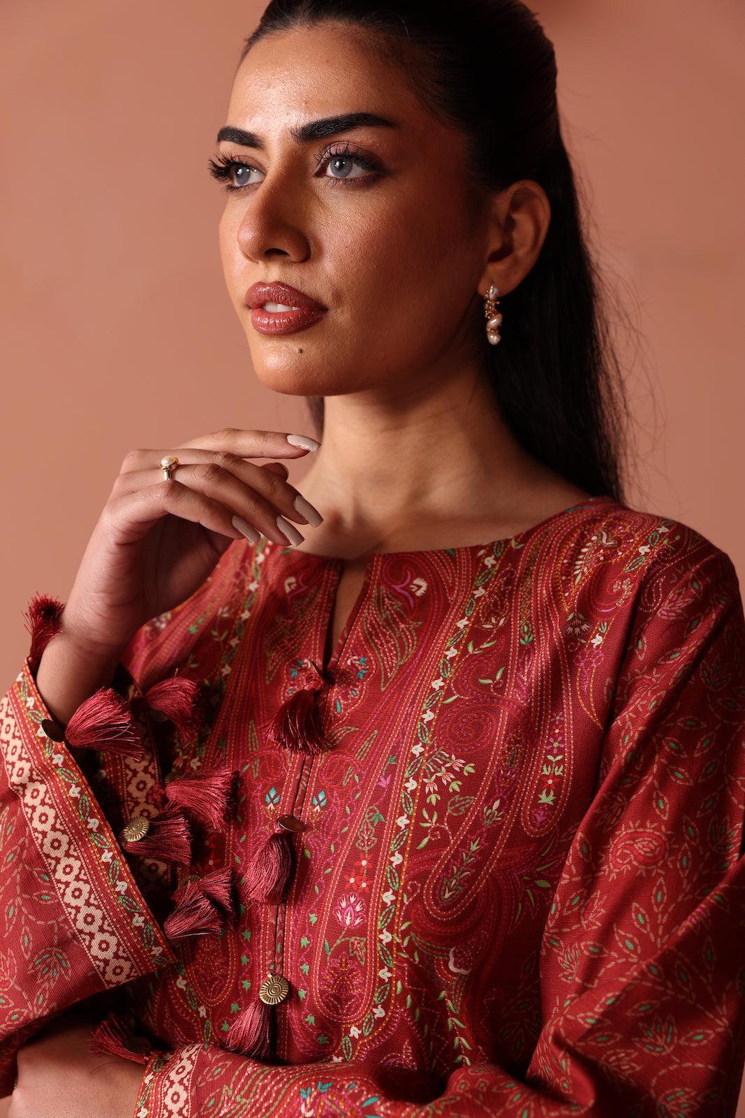 UN2PC-FRW2580 - kantha - Dailywear 2-Piece Suit