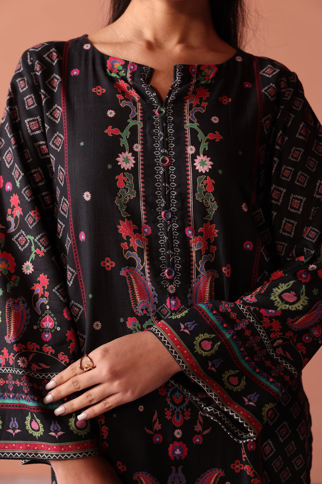 PE1PC-FRW2555 - Blackberry - Dailywear 1-Piece Shirt