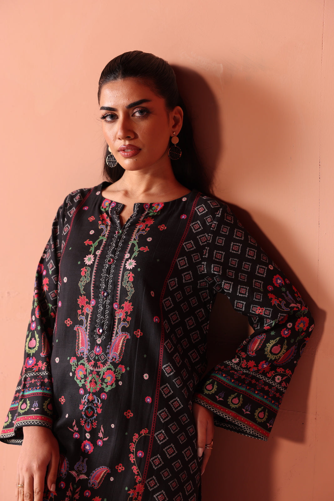 PE1PC-FRW2555 - Blackberry - Dailywear 1-Piece Shirt