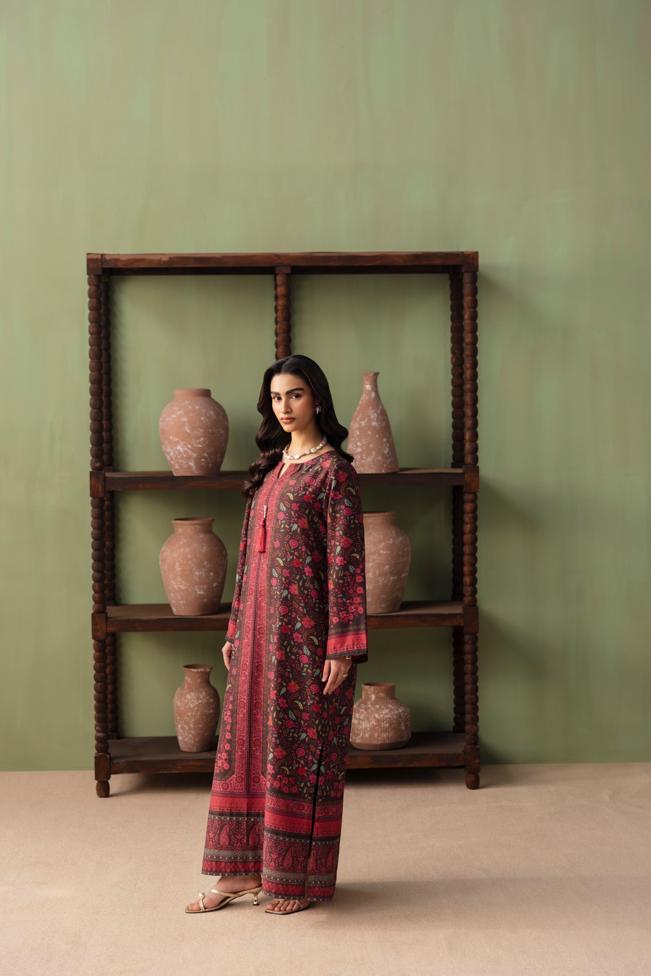 Crimson Oasis-Chic Collection-1 Piece