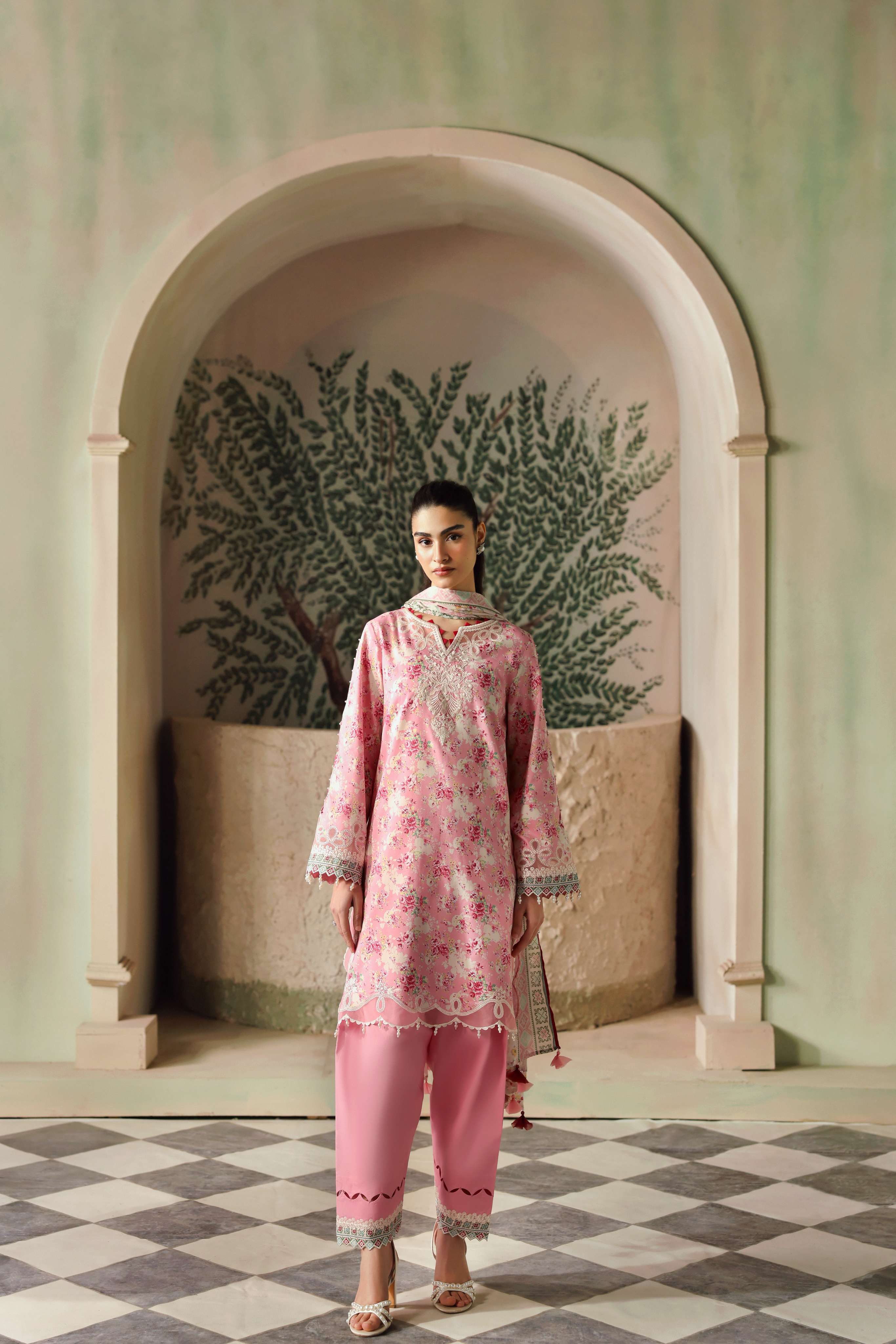 Blush - Lawn Collection 3 Piece PRW26V9-06