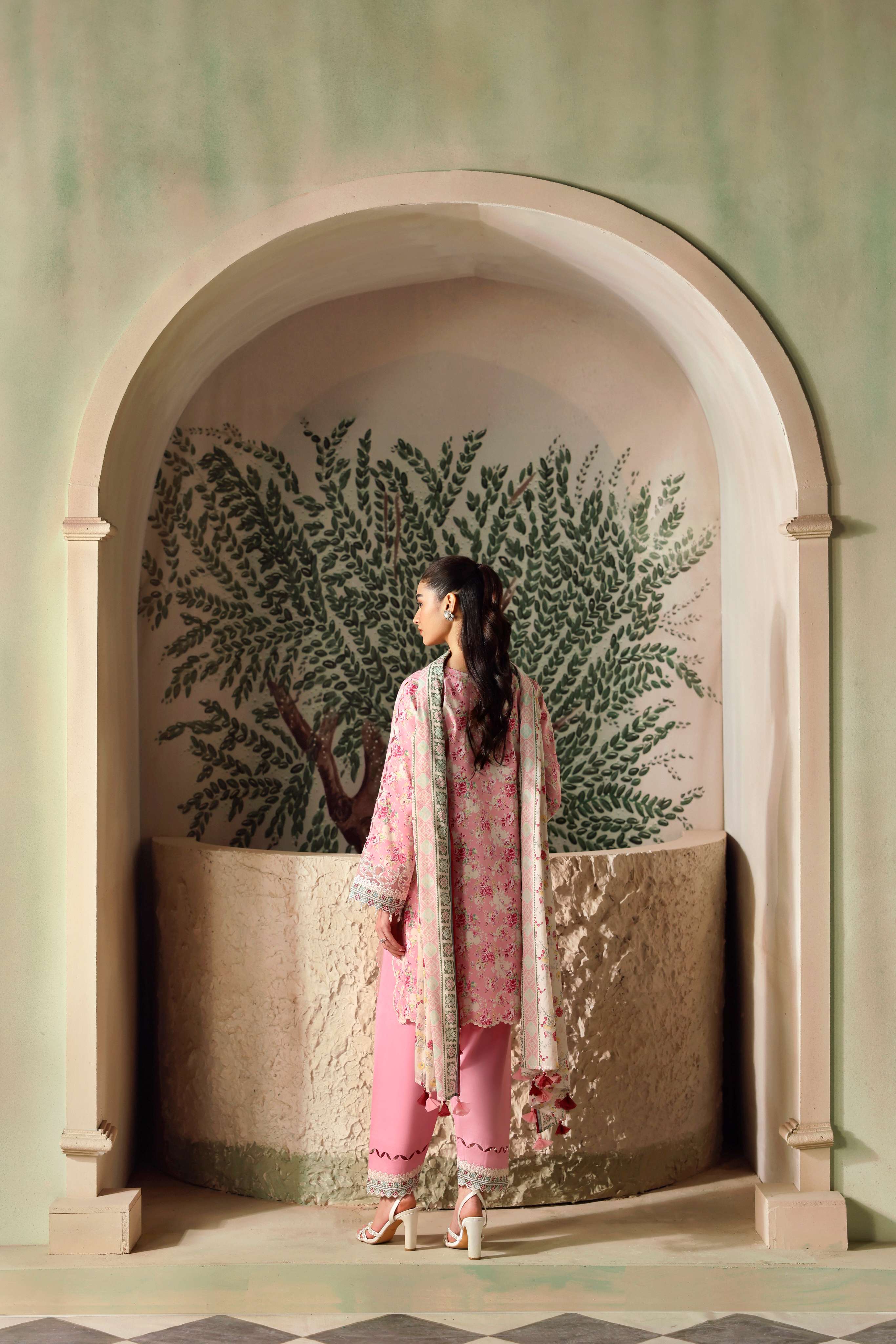 Blush - Lawn Collection 3 Piece PRW26V9-06
