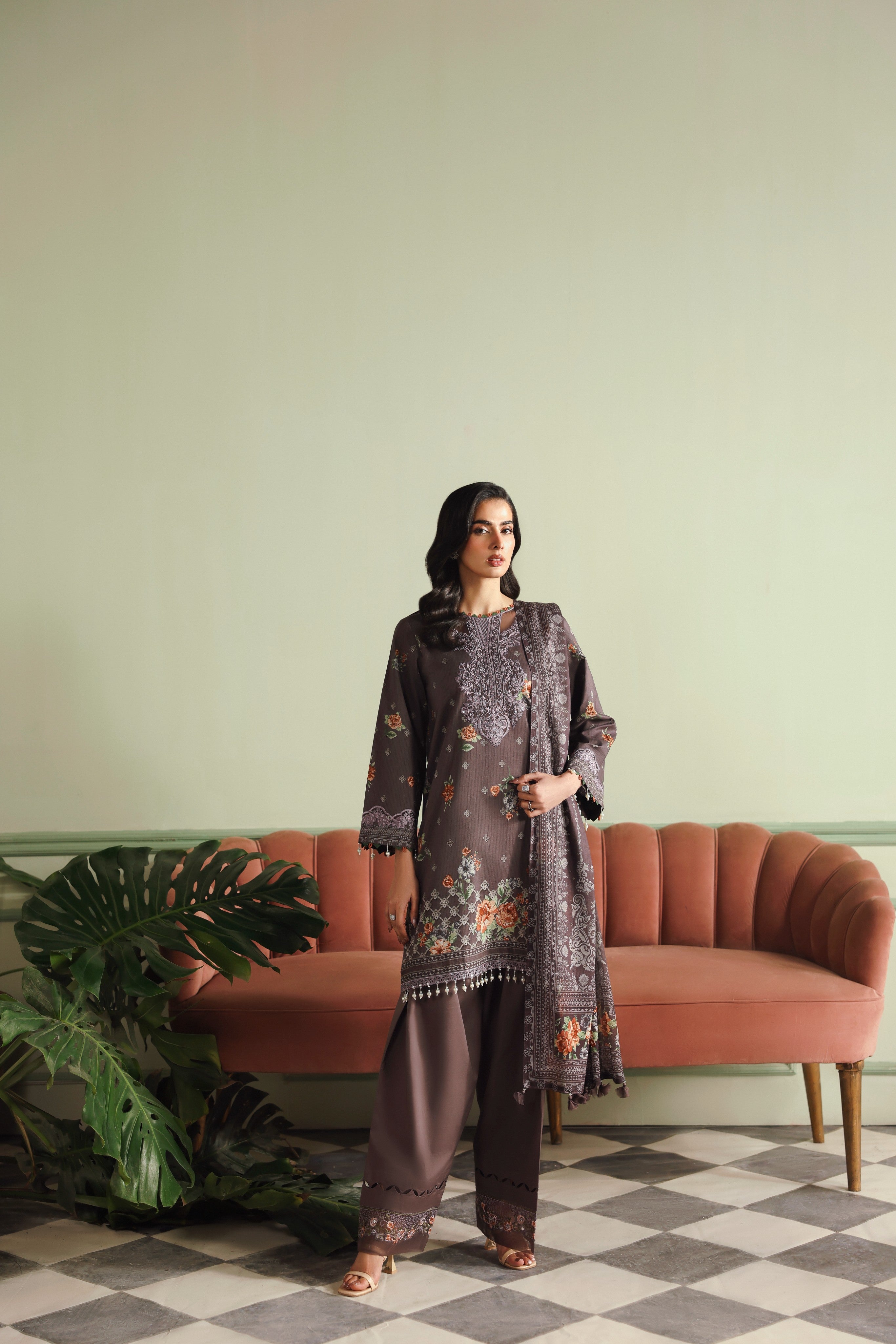 Floret - Lawn Collection 3 Piece PRW26V9-02