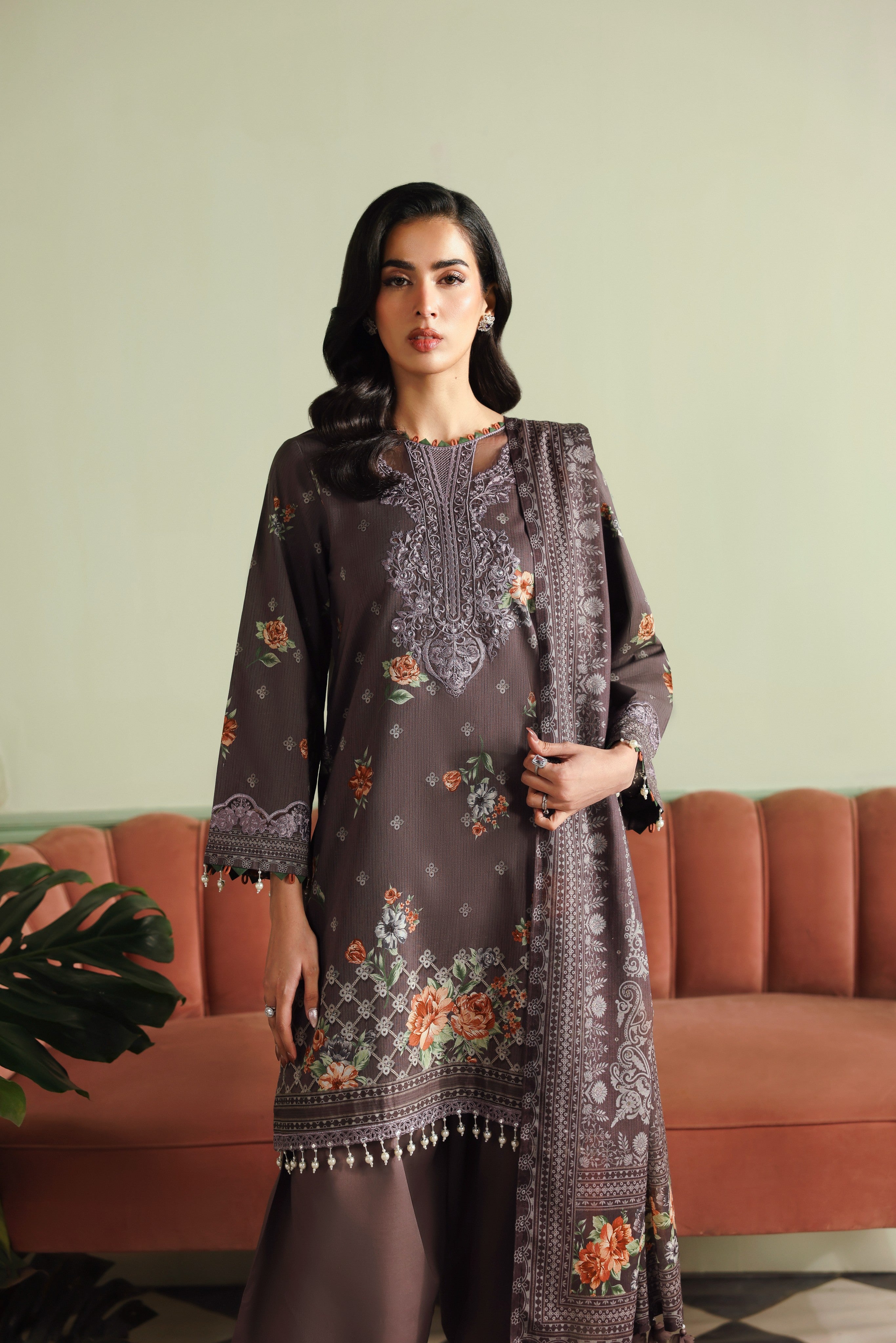 Floret - Lawn Collection 3 Piece PRW26V9-02