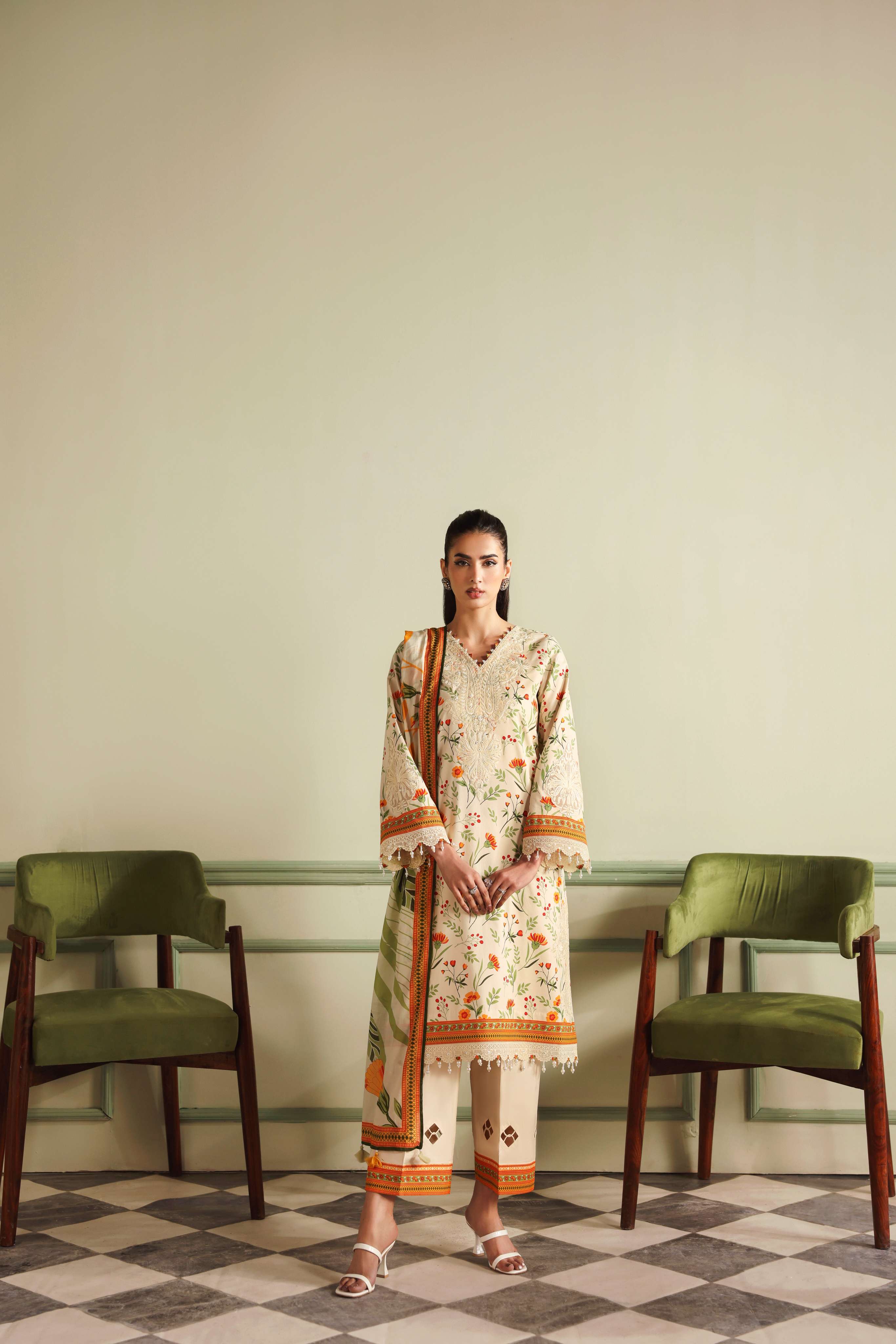 Butterap - Lawn Collection 3 Piece PRW26V9-10