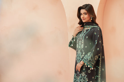 FRW25104 - Ash(Grey) – Signature Peach Leather 3-Piece Suit