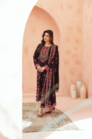 [UN3PC-FRW25109] Lavender(Dark Purple) – Signature Peach Leather 3-Piece Suit