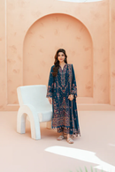 FRW25103 - Aqua(Teal Blue) – Signature Peach Leather 3-Piece Suit