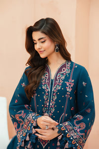 FRW25103 - Aqua(Teal Blue) – Signature Peach Leather 3-Piece Suit